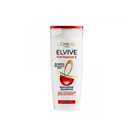 L'Oreal Elvive Full Restore 5 Damaged Hair Shampoo 360 ml (Imported)