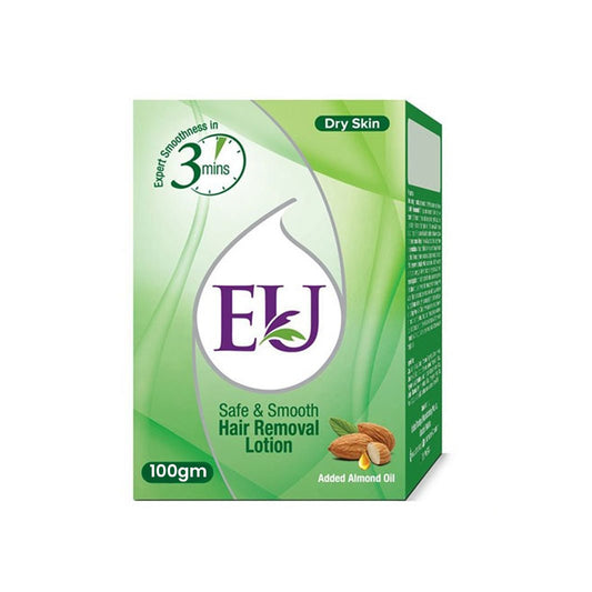 EU Safe & Smooth Dry Skin Hair Removal Lotion 100 gm - Lahore Basket