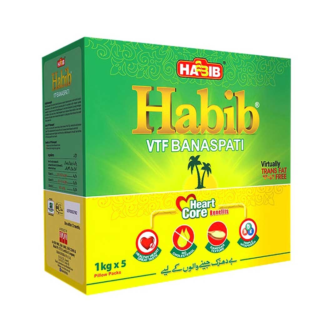 Habib Banaspati Pouch 1X5 kg - Lahore Basket