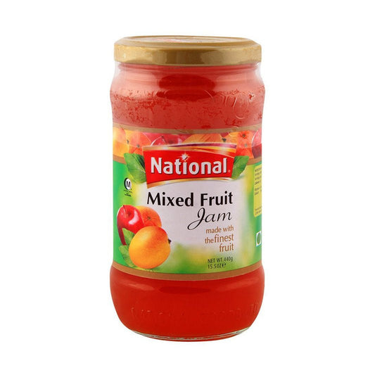 National Mix Fruit Jam 440 gm - Lahore Basket
