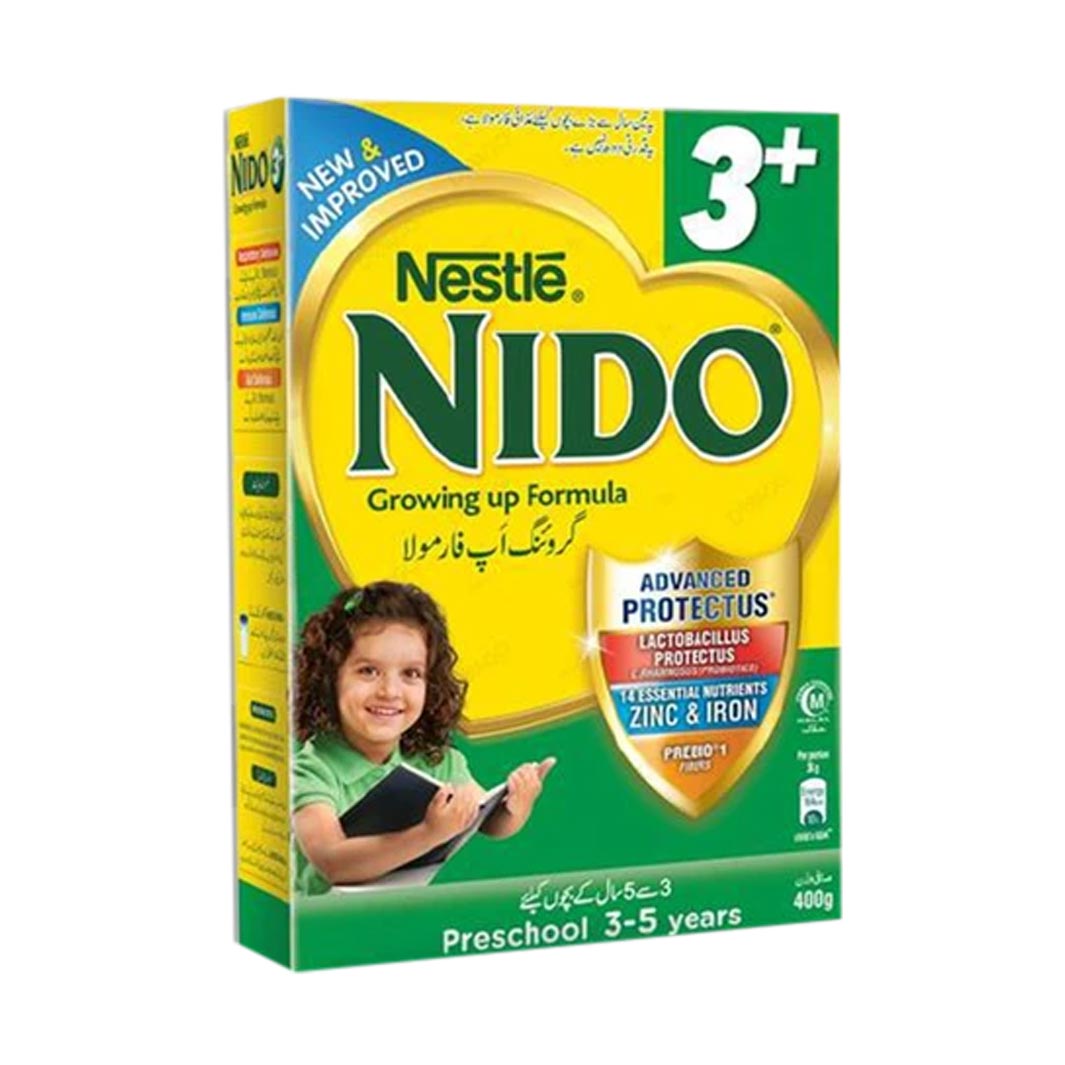 Nestle Nido 3+ Growing - Up Formula 375 gm - Lahore Basket