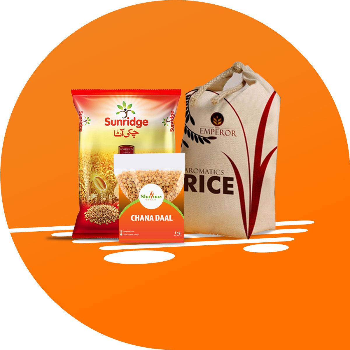 Rice, Flour & Pulses