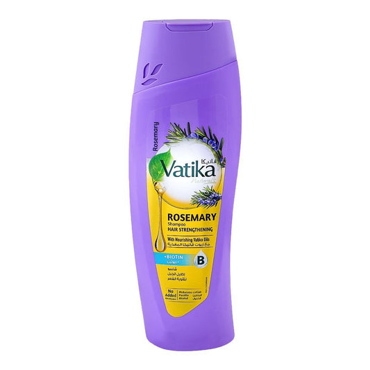 Dabur Vatika Naturals Rosemary + Biotin Hair Strengthening Shampoo 185 ml