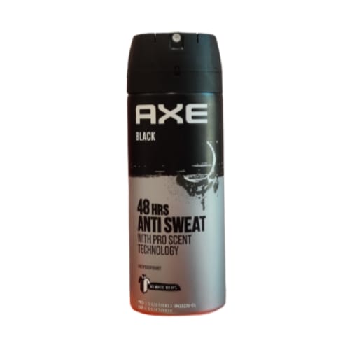 AXE Black 48 Hrs Anti Sweat Body Spray 150 ml