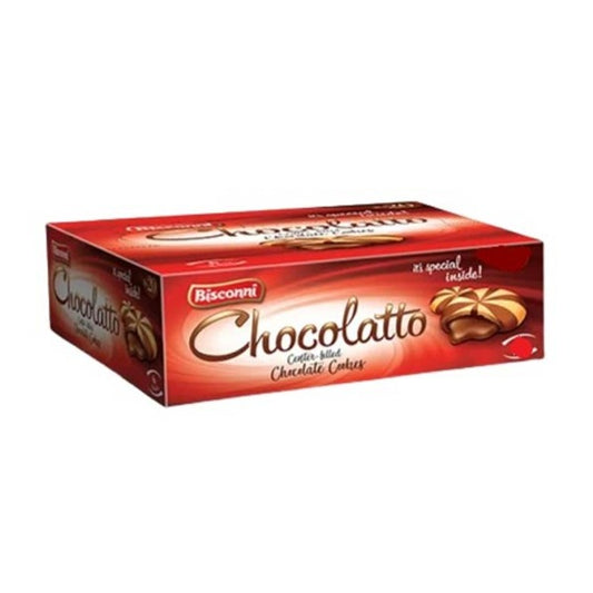 Bisconni Chocolatto Biscuit Half Roll 10 Box