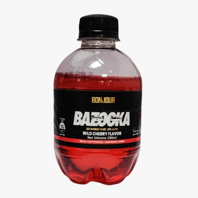 Bonjour Bazooka Wild Cherry Flavor Carbonated Drink 250 ml