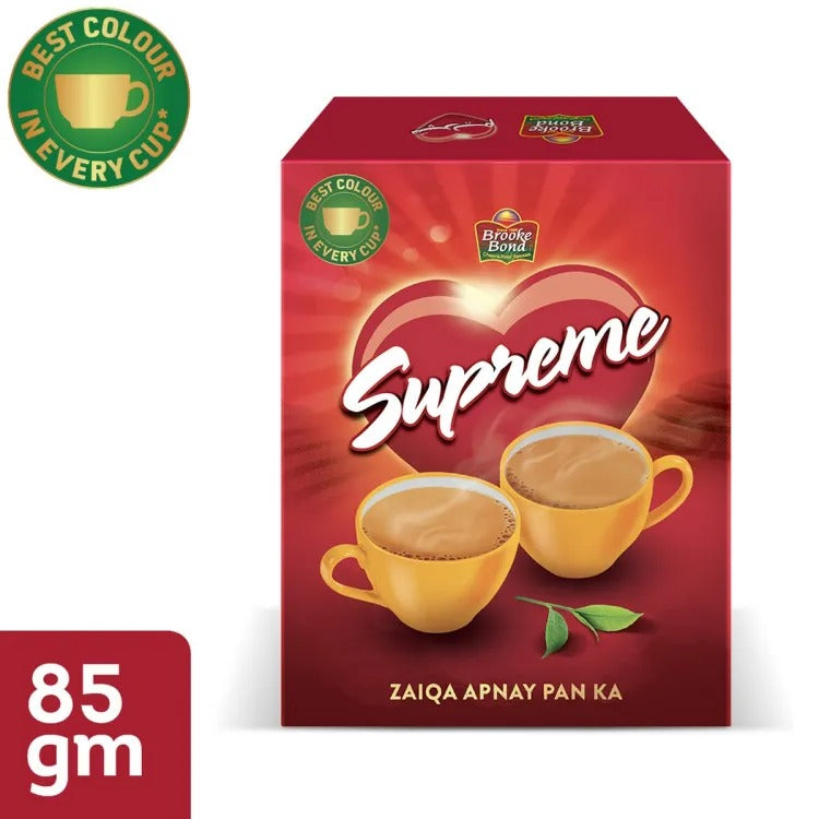 Brooke Bond Supreme Tea Box 85 gm