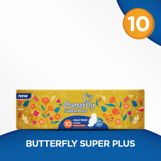 Butterfly Super Plus Maxi Thick 10 Pads