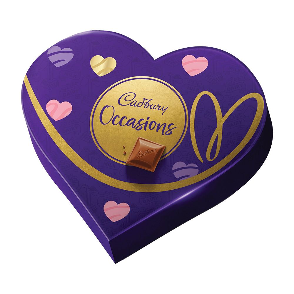 Cadbury Occasions Heart Gift Box 324 gm