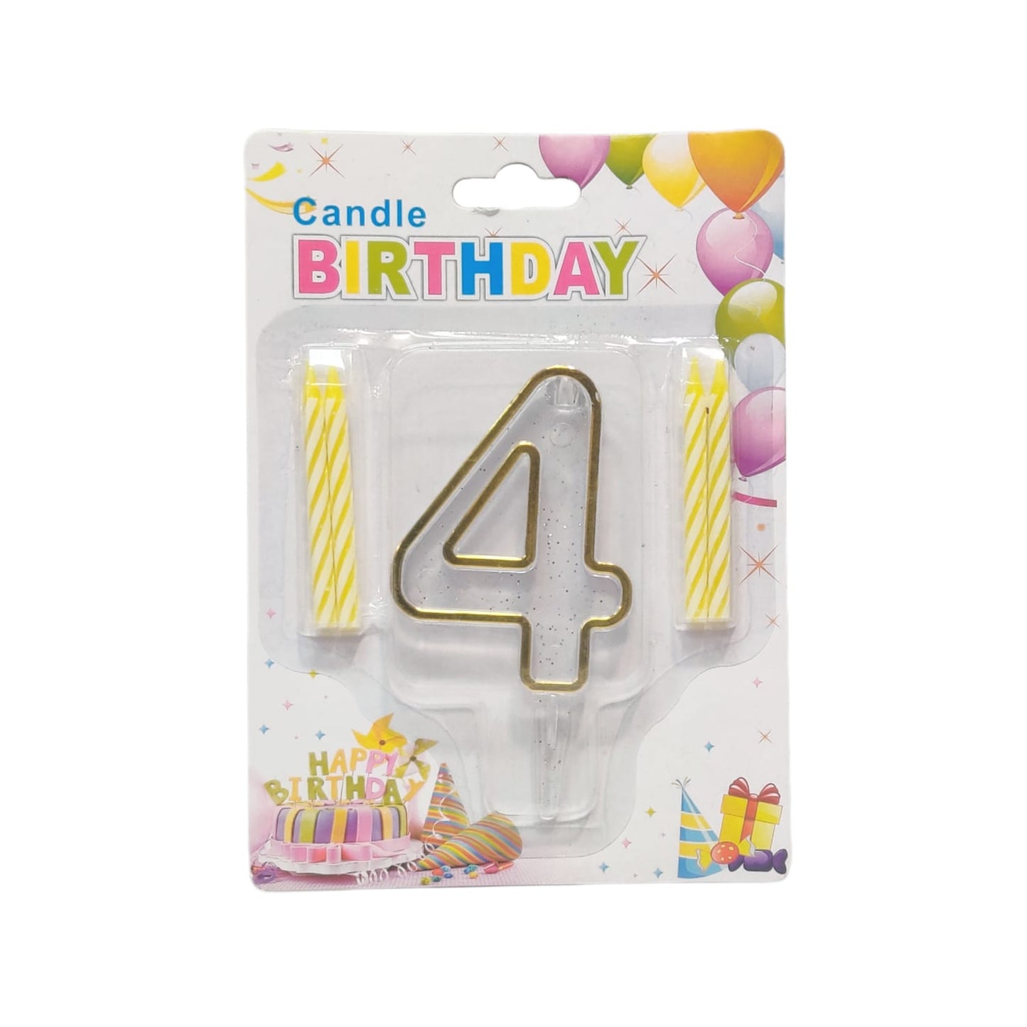 Cake Topper Number Candle