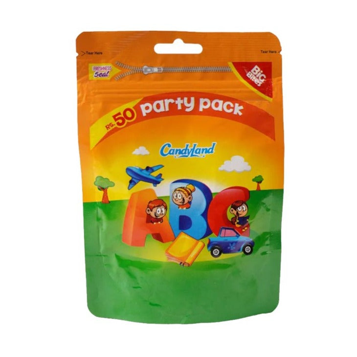 Candyland ABC Jelly Party Pack Pouch