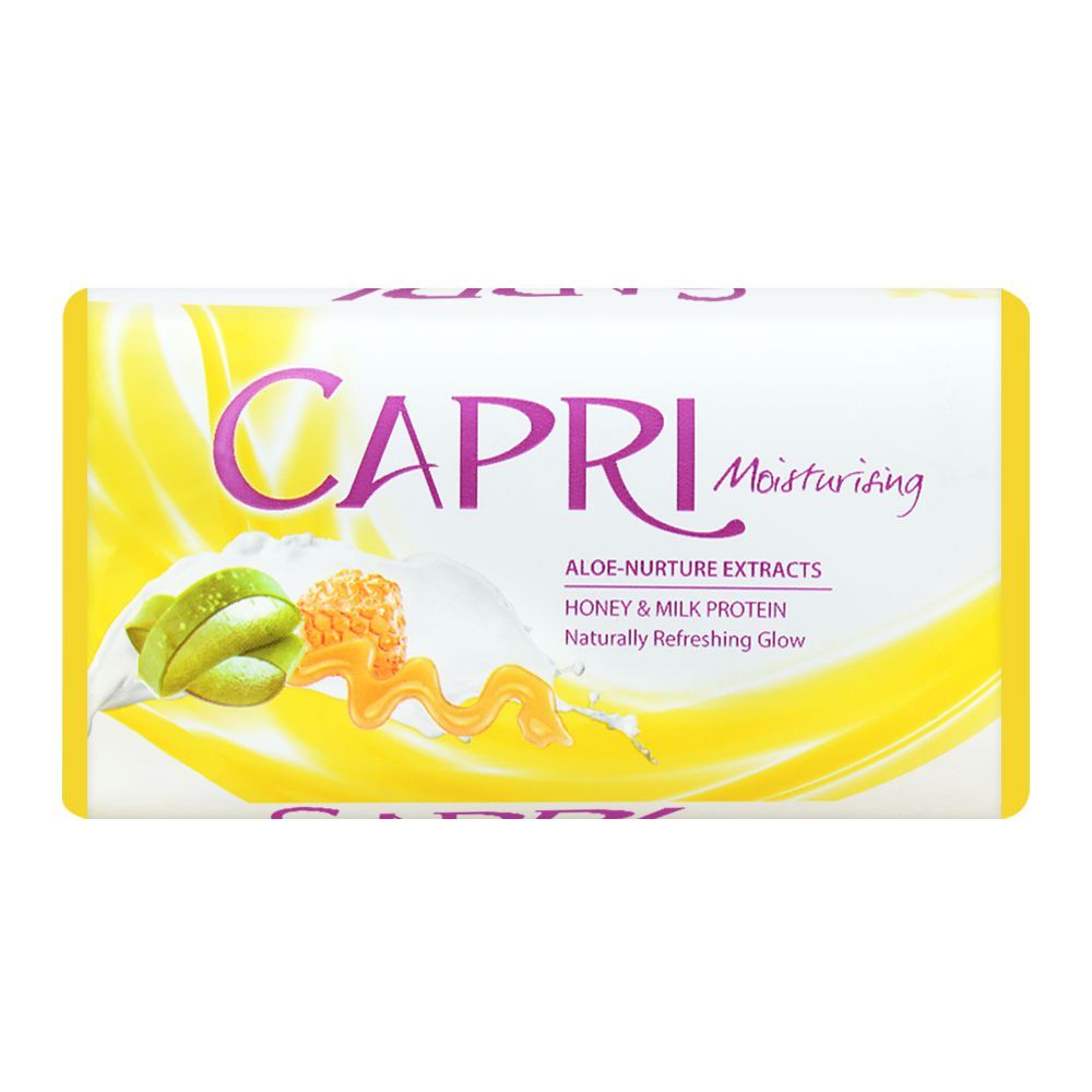 Capri Moisturising Aloe-Nurture Extracts Soap White 100 gm