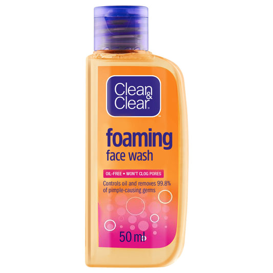 Clean & Clear Foaming face Wash 50 ml