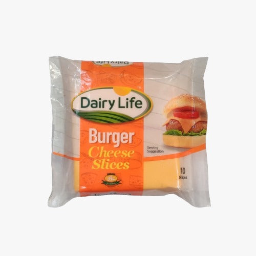 Dairy Life Burger Cheese Slice 10Pcs