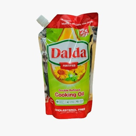 Dalda Double Refined Cooking Oil Stand up Pouch 1 Ltr