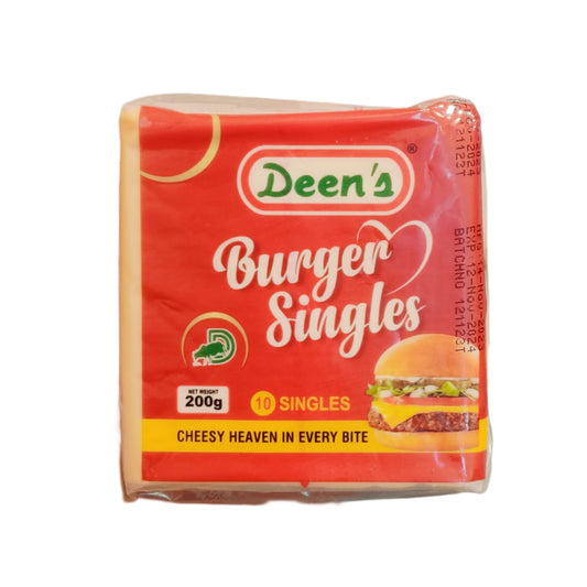 Deen's Burger 10 Singles Slices
