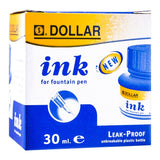 Dollar Fountain Pen Ink Blue 30 ml