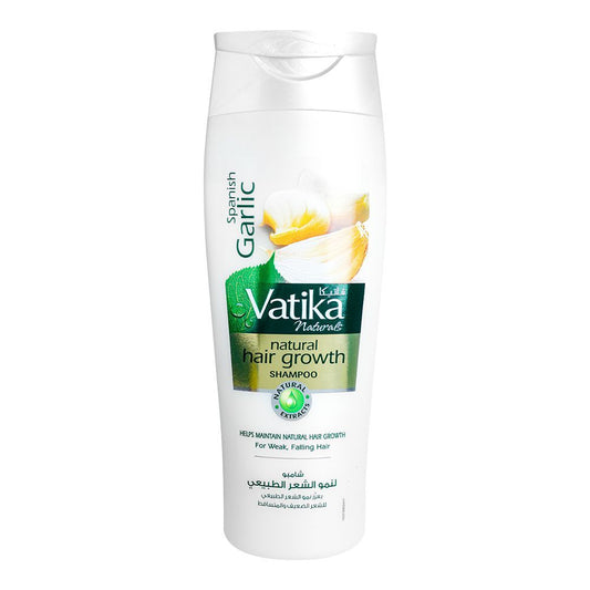 Dubar Vatika Natural & Hair Growth Garlic Spanish Shampoo 360 ml