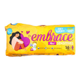 Embrace Maxi Sensitives 16 Extra Long Pads