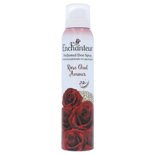 Enchanteur Rose Oud Amour Perfumed Deo Spray 150 ml