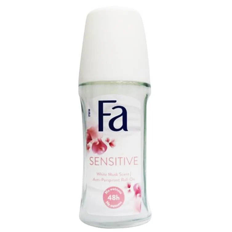 Fa 48H Protection Sensitive White Musk Scent Roll-On