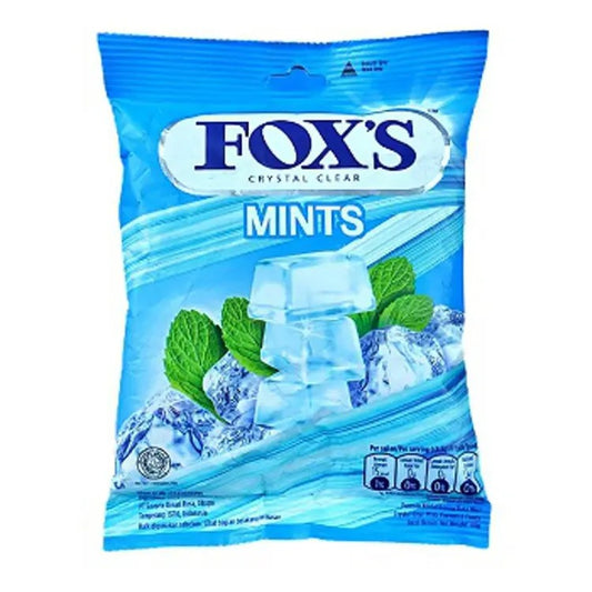 Fox's Crystal Clear Mint Candies Pouch