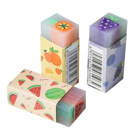 Fruit Filled Eraser 1 Pc