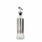 Glass Oil Control Pot Bottle with Steel Covered Body 300 ml