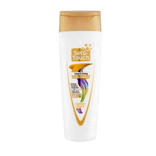 Golden Pearl Set & Touch Long & Strong Shampoo + Conditioner 185 ml