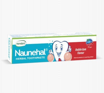 Hamdard Naunehal Toothpaste (Bubble Gum) 70 gm