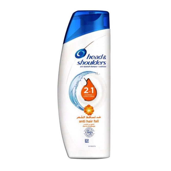 Head & Shoulders 2-In-1 Smooth Silky Anti-Dandruff Shampoo + Conditioner 190 ml