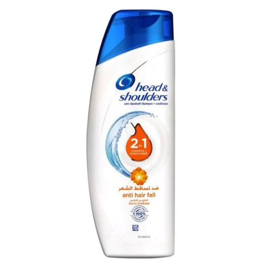 Head & Shoulders Anti-Hairfall 2-In-1 Anti-Dandruff Shampoo + Conditioner 360 ml