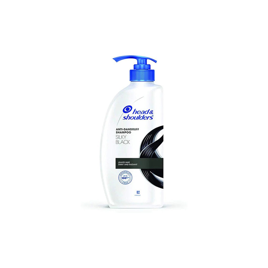 Head & Shoulders Silky Black Anti Dandruff Shampoo 1000 ml