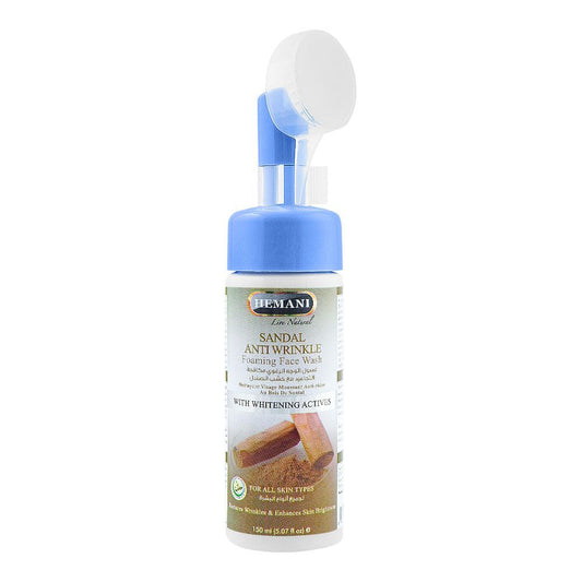 Hemani Sandal Anti-Wrinkle Foaming Face Wash 150 gm