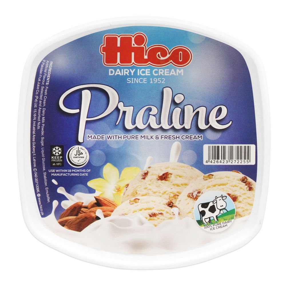 Hico Praline Ice Cream 1.5 Liter