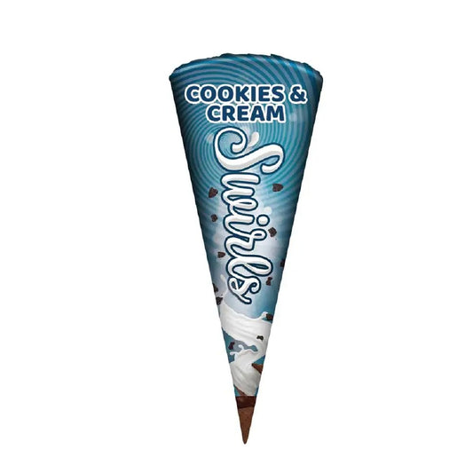 Hico Swirls Cookies & Cream Cone