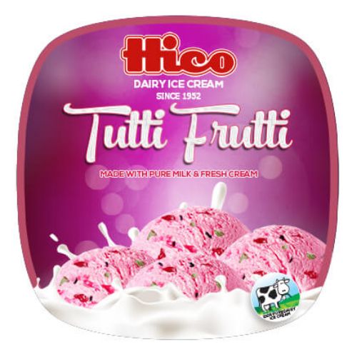 Hico Tutti Fruity Ice Cream 1.5 Liter