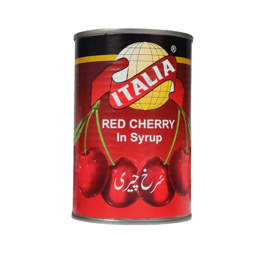 Italia Red Cherry in Syrup 400 gm