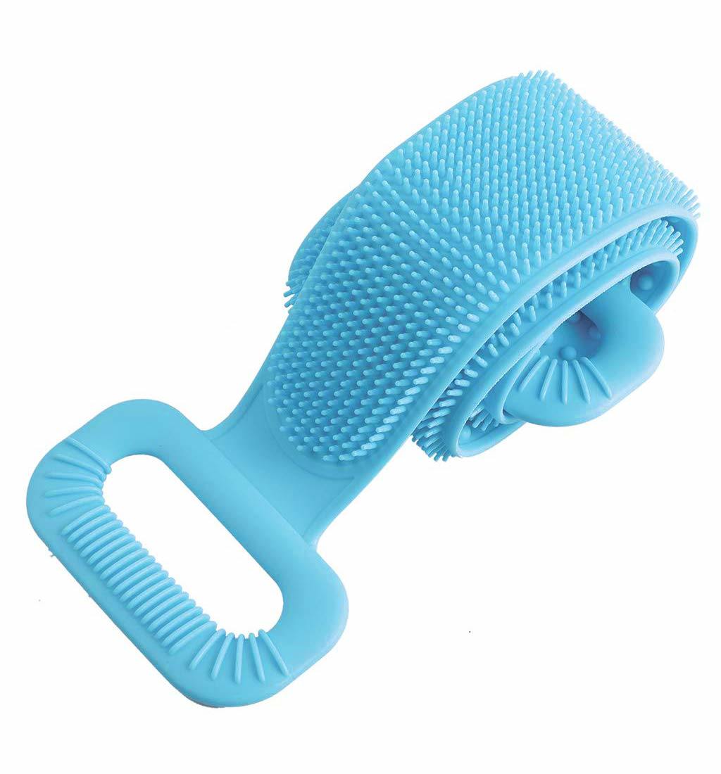 Junmei Silicone Back Scrubber Body Brush Shower Strap