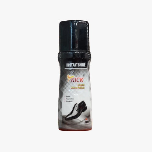 Kick Liquid Black Shoe Polish 75 ml