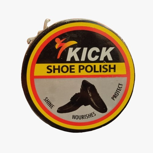 Kick Shoe Polish Black 75 ml