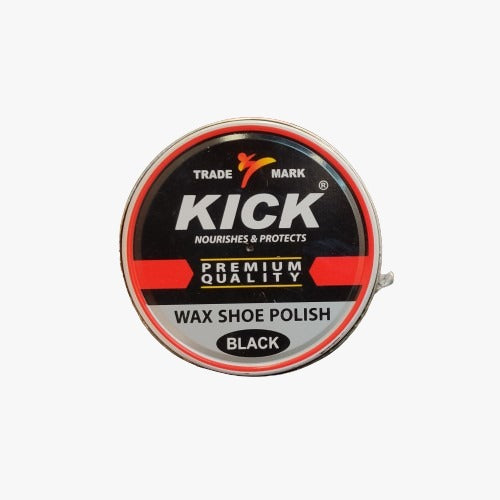 Kick Wax Shoe Polish Black 63 gm