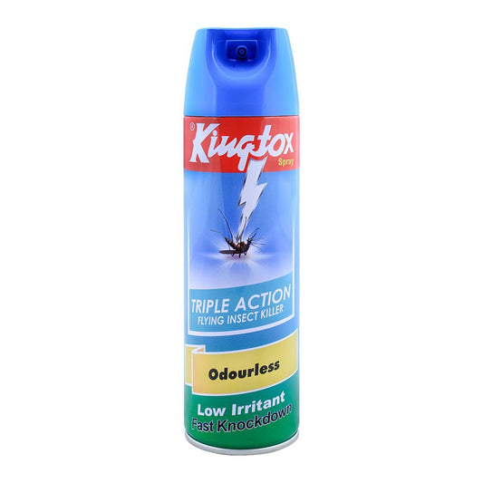 Kingtox Odorless Flying Insect Killer Triple Action 600 ml Value Pack