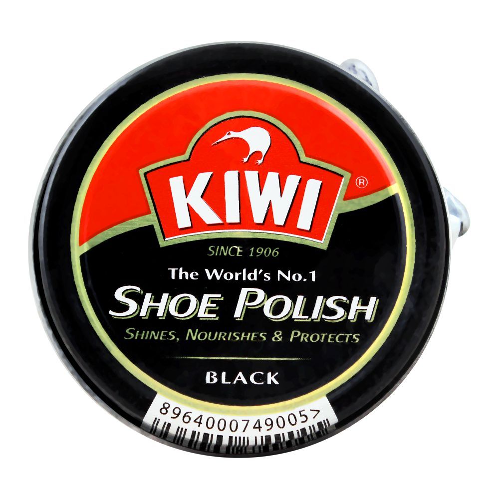 Kiwi Shoe Polish Black 45 ml