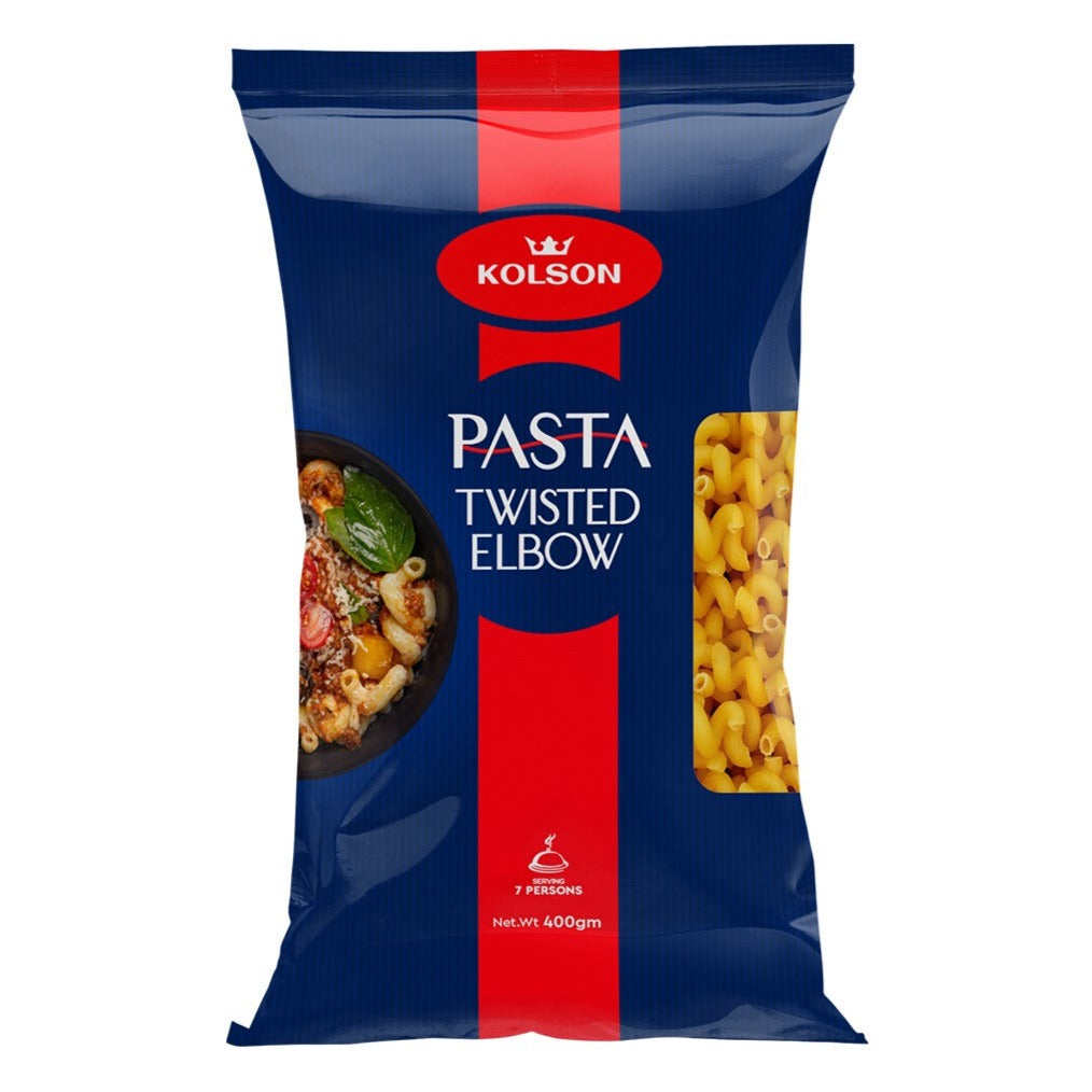 Kolson Pasta Twisted Elbow 400 gm