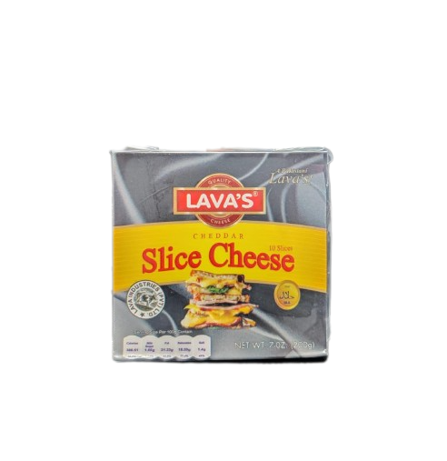 Lava Cheddar Cheese Slices 10 Pcs