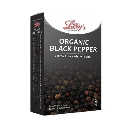 Lilly's Organic Black Pepper 35 gm