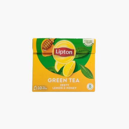 Lipton Zest Lemon & Honey Green Tea 10 Bags