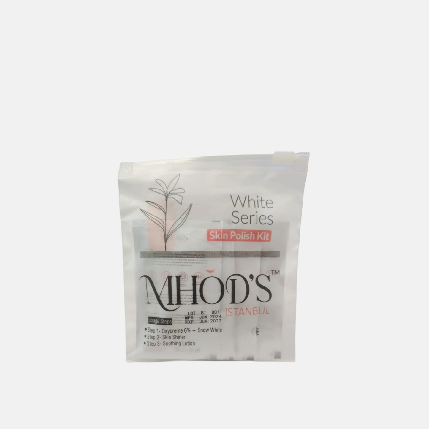 MHOD'S White Series Skin Polish Kit (4 Pcs )