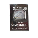 Markhor Plastic Washable Cards